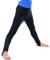 Gymnastikhose für Herren und Jungen, Ballettstrumpfhose, Steigbügelhose für Tanz, Yoga, Praxis, Athletic - Schwarz - Groß