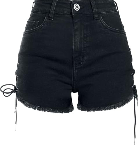 Urban Classics Women's Ladies Denim Lace Up Skirt Skirt (Pack of 1)