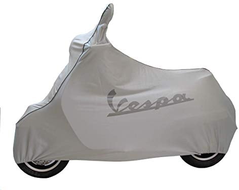 Original Vespa 605420M Roller-Abdeckung für Innenräume, OEM-Staubschutz für GTS, GTS Super, GTV, GT200, GT60 Modelle, Grau