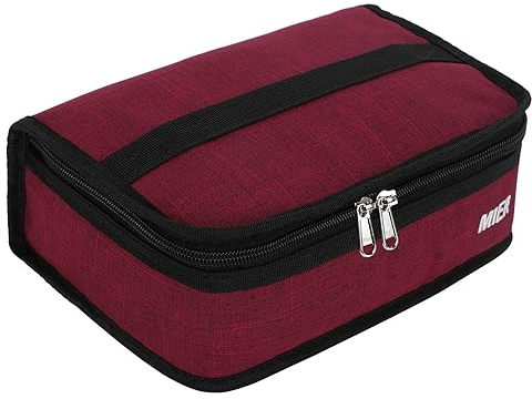 MIER Kleine Lunch-Tasche Mini Kühltasche für unterwegs 3,5L Leichte Picknicktasche Damen und Herren für Arbeit, Schule, Auto, Picknick, Strand