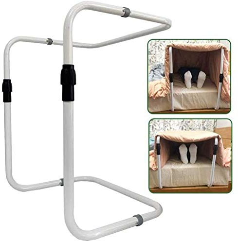 RGHS Blanket Lifter, Adjustable Blanket Holder Blanket Lift Bar Support, Foot Surgery Tent Cradle Bed Sheet Lifter, for Leg Knee Ankle Post Surgery Recovery, Leg Cramps Gout Care