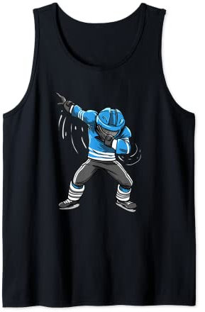 Dabbing Ice Hockey Player Gift For An Ice Hockey Fan Tank Top