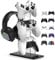 Wedorat Universal 3 Tier Controller Stand and Headset Holder Game Accessories Storage Bracket for PS5 PS4, Controller Holder Headset Stand Gaming Accessories Black