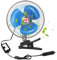Portable Air Fan Oscillating Clip-on 12V 8inch Car Truck Strong Wind Cooler