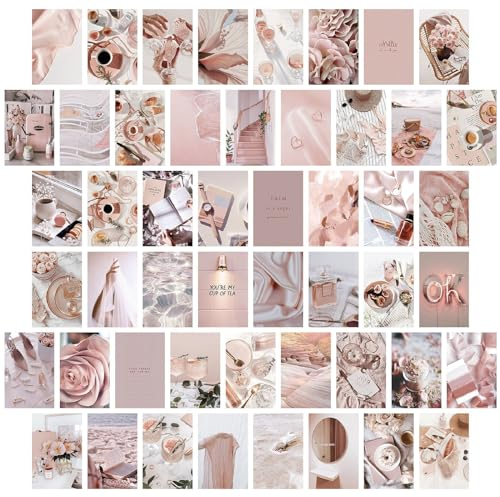 50 Stück Bilder Collagen set Vintage-Poster für Zimmer Collage Print Kit Postkarte Ästhetisches Bild für Wand Collage für Zimmer Schlafsaal, Foto Display, Schlafzimmer