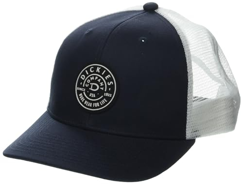 Dickies Herren Low Pro Workwear Patch Trucker Hat Hut, Blau, Einheitsgröße
