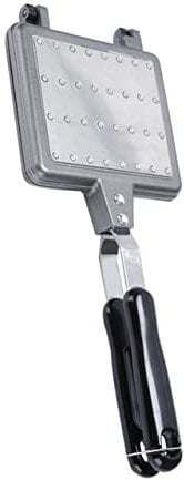 IMIKEYA Waffelpfanne Waffeleisen Waffelkegelpfanne Waffelkuchenmaschine Jaffl Waffeln Backformen Waffelform aus Metall Backwerkzeug Sandwich Backgeschirr Maker Schimmel Aluminiumlegierung