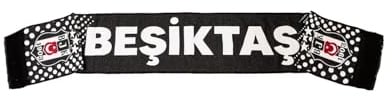 Gök-Türk Schal Offizielle Schal Besiktas BJK für Fußballfans 20 x 133 cm