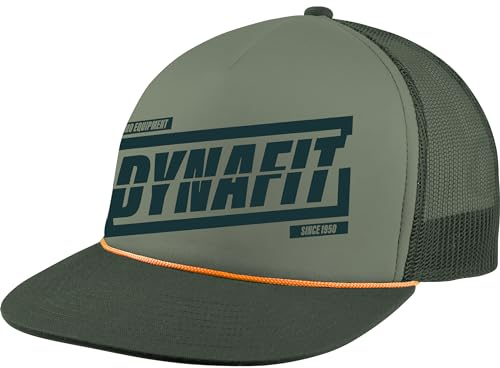 DYNAFIT Unisex Graphic Trucker Cap, sage-tabloid, ONE SIZE