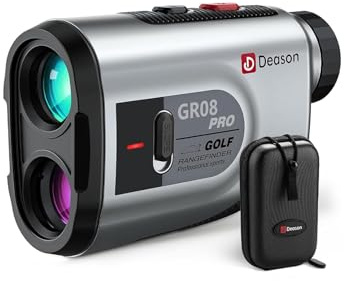 Golf-Entfernungsmesser mit Neigung, 1300 Meter Laser-Entfernungsmesser, 7-fache Vergrößerung, wiederaufladbarer Entfernungsmesser, Golfen mit Flaggensperre, Vibration, Geschwindigkeitsmodus für Jagd