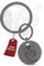 Meinearmbänder Personalisierter Schlüsselanhänger | ⌀25mm | personalisierter Schlüsselanhänger mit Hund Foto | Haustier Schlüsselanhängermit Foto