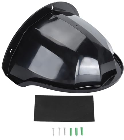 DENASH Universal Sun Rain Shade Camera Cover for All Outdoor Security Camera, Survielance Camera Protector Protective Roof for Nest/Ring/Dome/Outdoor Camera (Black)