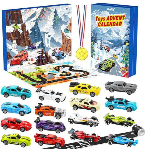 Spielzeugautos Adventskalender 2024