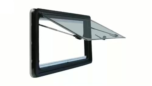Ayztantine Wohnwagen Fenster 900 * 600mm Rv-Notausgangsfenster, doppelt verglaste Campervan-Fenster