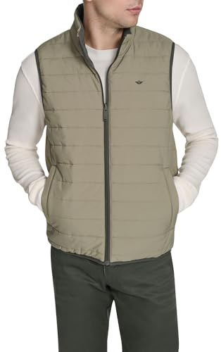 Dockers Reversible Puffer Vest Hombre