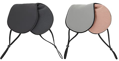 FRCOLOR 2stücke Schlafmasken Für Augen Bequeme Abschattende Schlaf-augenpads Flexible Augenpads Zum Schlafen