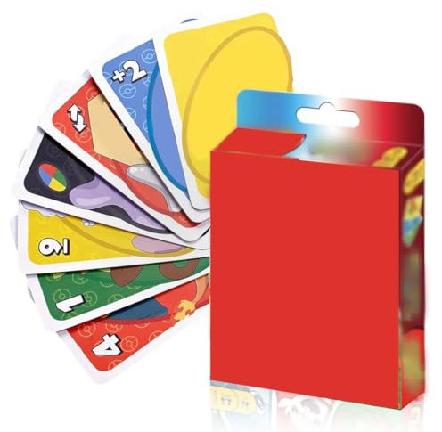 PRAOFRT 54 Blatt UNO Flip the game kartenspiel Der Kartenspiel-Klassiker für ab 3 Jahren kartenspiel kinder quartett kinder kartenspiele kinder(C)