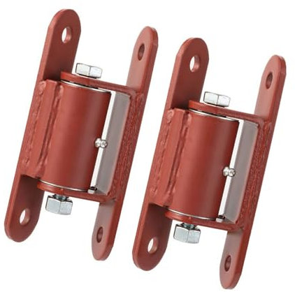 VIVIWI Bisagras de puerta de metal resistentes portátiles de 1100 libras de capacidad, perno/soldaduras, fácil instalación para puerta de granero y valla de uso diario