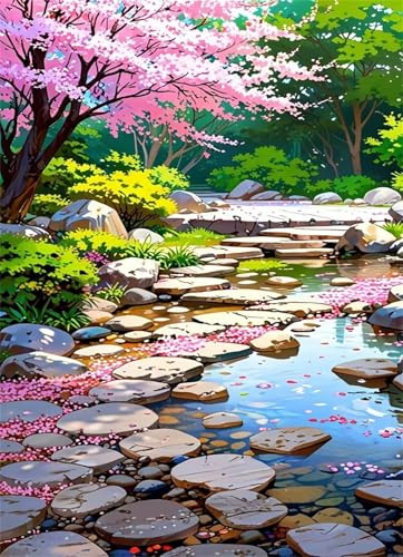 Puzzle 500 Teile, Hoflandschaft Puzzles, Kreative Unterhaltung, Impossible Game, 52x38 cm Puzzles Geschenk