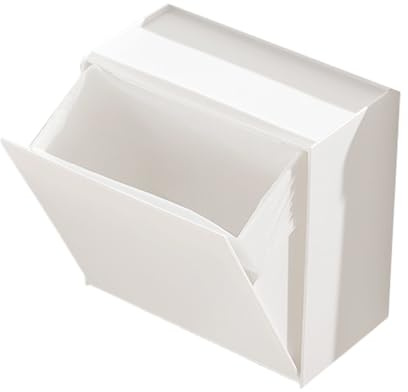 Palaufr Aufbewahrungsboxen | Bohrfreier Dosenhalter | Wand Aufbewahrungsbox,Für Badezimmer Küchen Schlafzimmer Wohnzimmer Handy Schlüssel Toilettenartikel Wattestäbchen Makeup-Pads
