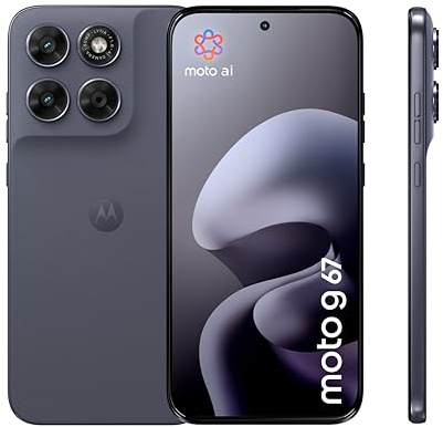 Motorola g67 4 256 5G, Artic Seal (Gris) | Triple capteur 50MP, écran 6,78 pOLED, batterie longue durée 5200 mAH