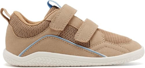 GIOSEPPO Barefoot Sportschuhe für Jungen 74672-P4 Colebrook Gitter, Taupe, 33 EU