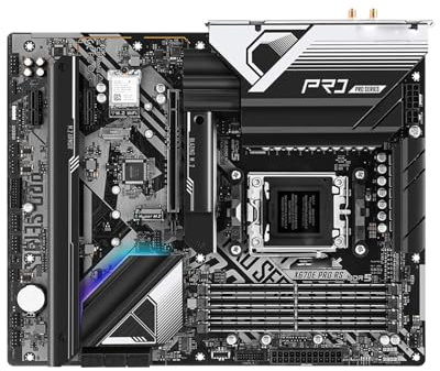 Motherboard Fit For ASRock X670E PRO RS Motherboard X670 Support 7900 7800X3D 7700 7600X 7500F CPU DDR5 7200MHz M.2 PCIe 5.0 AM5 ATX Mainboard