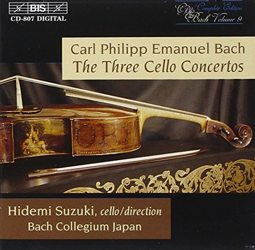 C.P.E. Bach: The 3 Cello Concertos