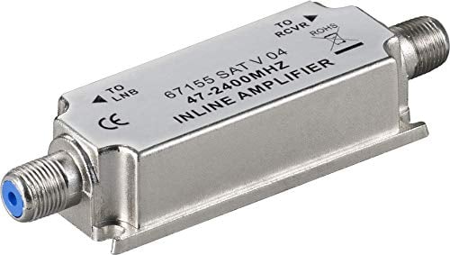 Goobay 67155 SAT/BK-Antennenverstärker 47 MHz - 2400 MHz,