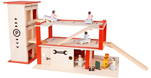 Rülke Holzspielzeug 23166 Car Park with Garage