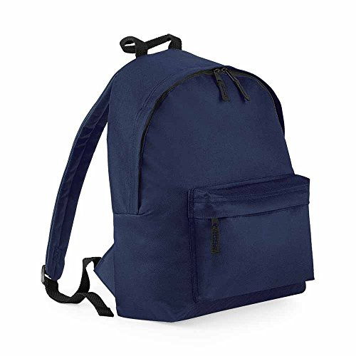 BagBase Unisex bg125emgp Original Fashion Rucksack, smaragd/Graphit, grau, Medium