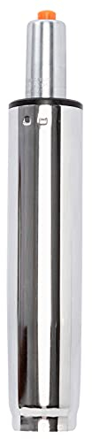 Duhome Gasdruckfeder Bürostuhl Ersatzteile, 290mm - 400mm Gasfeder Höhenverstellbar Gasdruckdämpfer Zylinder Belastbar bis 180 kg für Hocker Drehstuhl Schreibtischstuhl, Chrom