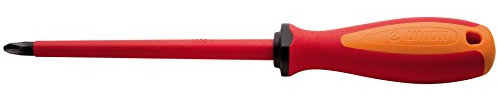 Unior Elektriker-Schraubendreher TBI mit 3-Komponentengriff, PH1 x 80 mm, 1 Stück, 613VDETBI