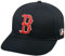 MLB Baseballkappe Replica für Erwachsene, verschiedene Team-Trucker-Mützen, verstellbar, lizenziert, Boston Red Sox