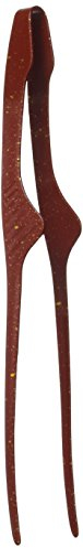 Pince Japonaise Professionnelle Chef et Cuisine Précision et Dressage 24 cm Acier Inoxydable 18/8 Couleur Or et Rouge