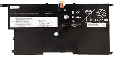 45N1701 45N1702 45N1703 4ICP5/58/73-2 Sostituzione della batteria del laptop per Lenovo ThinkPad New X1 Carbon 14 Gen 2 20A7 20A8 (ThinkPad New X1 Carbon 20A7A04ACD 14-Inch) 20A8 Series (14.8V 45Wh)