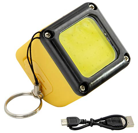 WOLFPACK LINEA PROFESIONAL - Linterna LED Multifunción Compacta Recargable / Powerbank 300 Lumenes Con Iman