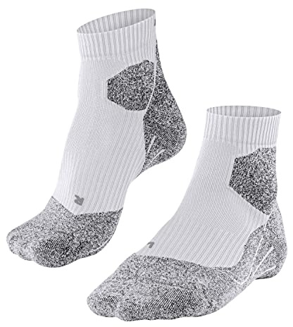 FALKE Damen RU Trail Laufsocken schnelltrocknendes atmungsaktives Funktionsmaterial leichte Polsterung antiblasen mit Kompression stabilisierend reduziert Umknicken vegan 1 Paar
