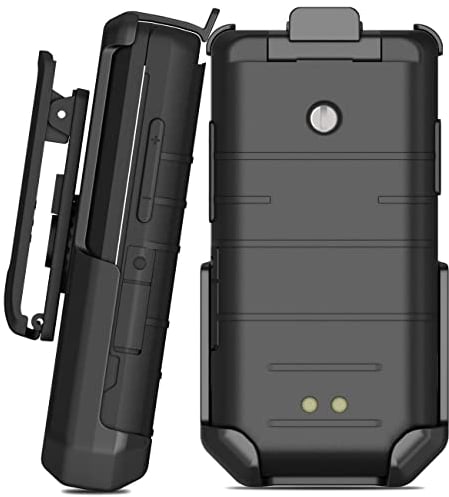 Nakedcellphone - Custodia a clip da cintura per CAT S22, colore: Nero