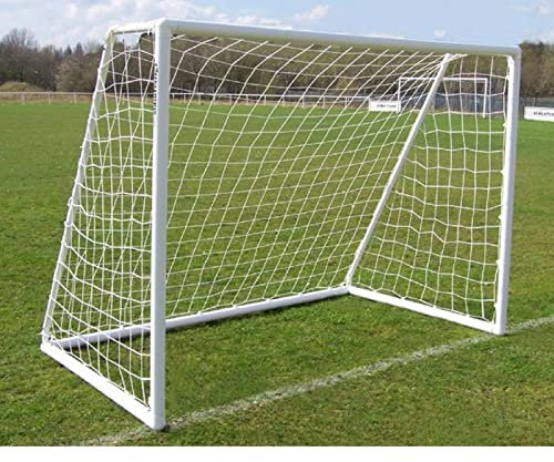 Trintion 8ft x 6ft Kids Football Goal Net Replacement Football Soccer Goal Net No Frame Included Practice Training Replace Net, Fit 6' X 4', 8' X 6', 12' X 6', 24' X 8'