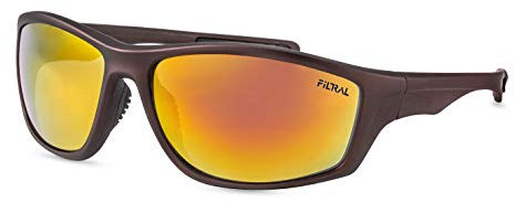 FILTRAL Sport Sonnenbrille/Verspiegelte Unisex Sportbrille für Damen & Herren aus Rezyklat F3077723
