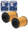 2x Original BOSCH F026407015 Ölfilter Kompatibel mit Agila (A) A H00 2000-2007 Astra G T98 F69 1998-2005 Astra H L48 L08 2004-2010 Corsa C F08 F68 2004-2009 Corsa D S07 2006-2014