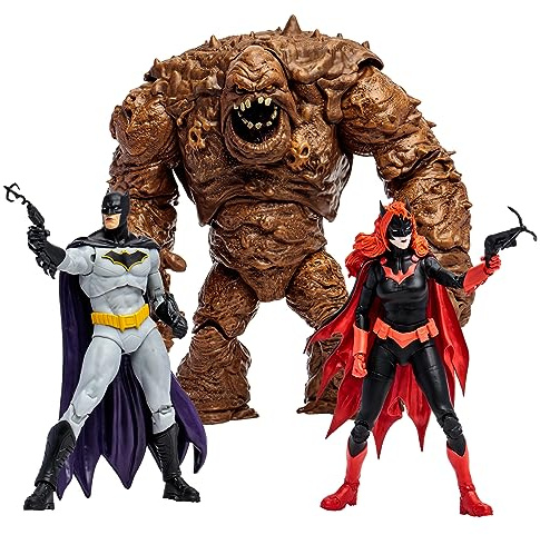 McFarlane Toys DC Multiverse Clayface Batman & Batwoman 3 Stück, Gold Label, Amazon Exclusive
