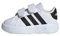 adidas Jungen Unisex Kinder Grand Court 2.0 Shoes Kids Tennisschuhe, Cloud White/Core Black/Cloud White, 23.5 EU