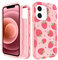 Pegmode for iPhone 11 Case,Heavy Duty Protective Cute Strawberry Phone Cover for Women Men Girls Boys Hard Cases for Apple 11