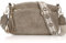 Chase Chic Sac à bandoulière pour femmes, Petit sac à bandoulière en cuir végétal pour femmes avec bandoulière amovible Khaki