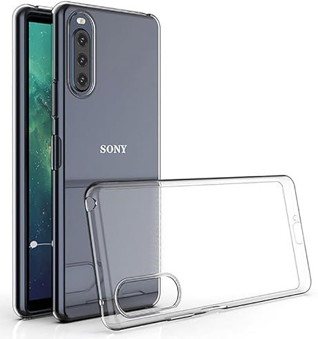 Oprimio Kristallklar Hülle für Sony Xperia 10 III [Silikon Hülle] [%100 Durchsichtig] [Deutsche Material] Ultra Dünne Klar Handyhülle für Sony Xperia 10 III