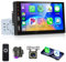 Rimoody Carplay Radio de Coche 1 DIN con Android Auto Mirror Link Bluetooth 7 Pantalla Táctil Pulgadas Radio Coche con FM Radio USB/AUX/DVR/EQ Controles del Volante Cámara Trasera Mandos a Distancia