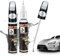 2pcs Lackstift Auto Silber 12ML, 2 In 1 Auto Lack Reparatur, Auto Kratzer Reparatur Stift, Lackstift Lackreparaturstift, Autolack Reparatur, Lack zur Ausbesserung von Steinschlägen und Kratzern