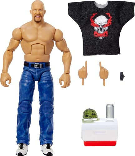 Mattel WWE Elite Collection Top Picks Stone Cold Steve Austin Action Figure